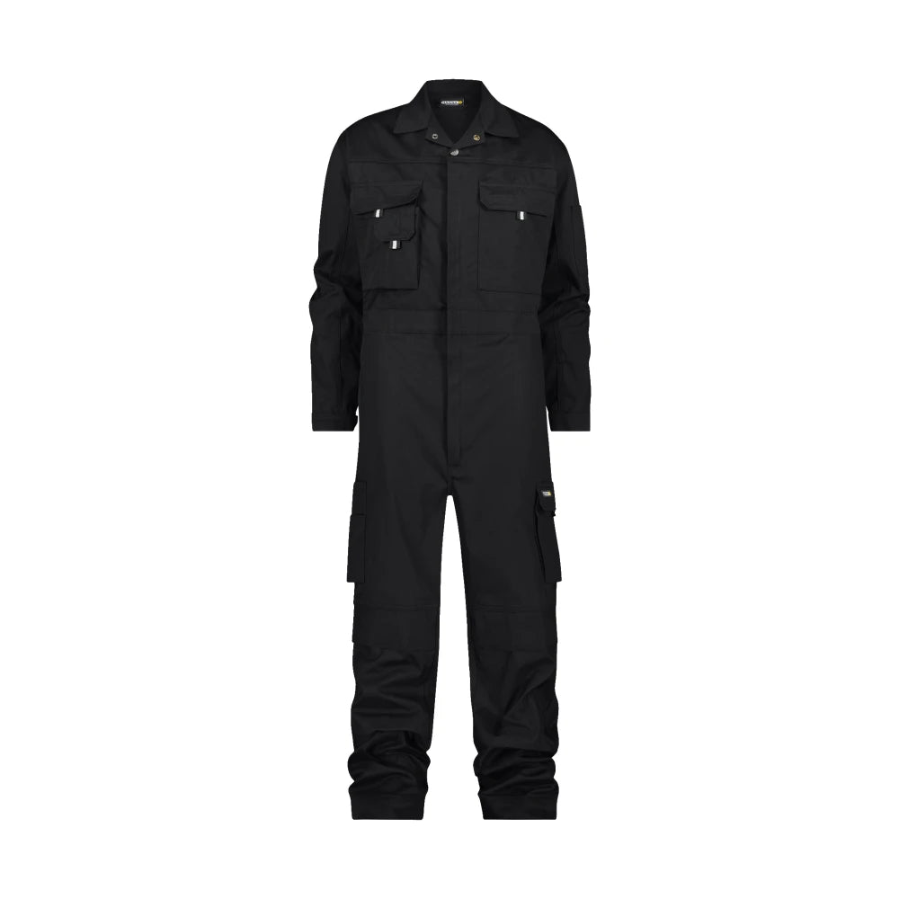 Dassy Nimes Katoen Overall Met Kniezakken 320 G/M² Zwart