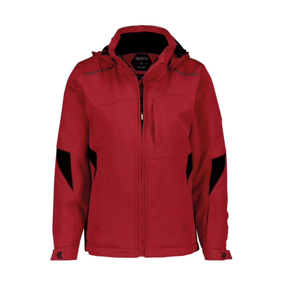 Dassy Nordix Women Stretch Winterjas Voor Dames 200 G/M² Rood