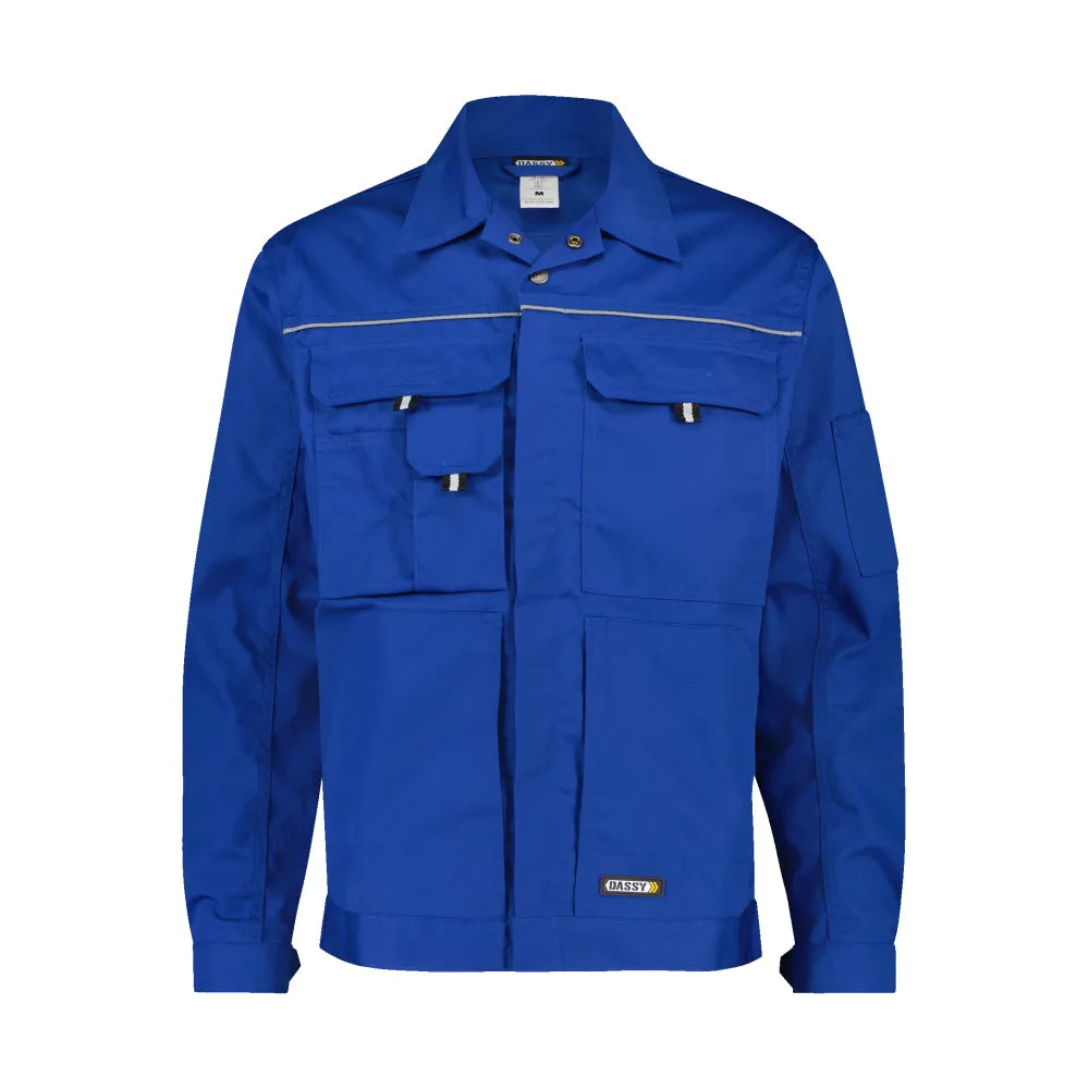 Dassy Nouville Werkvest 245 G/M² Korenblauw