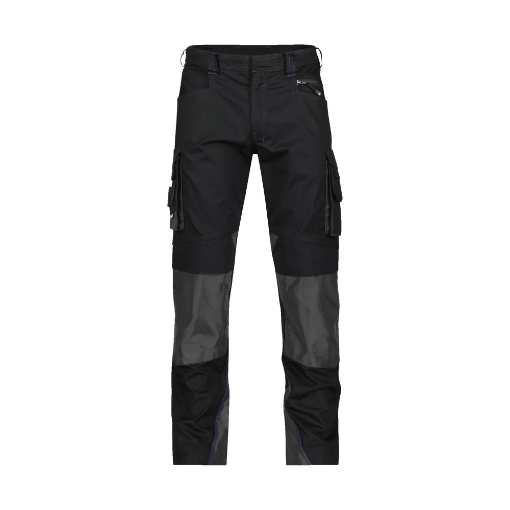 Dassy Nova Werkbroek Met Kniezakken 250 G/M² Zwart Antracietgrijs