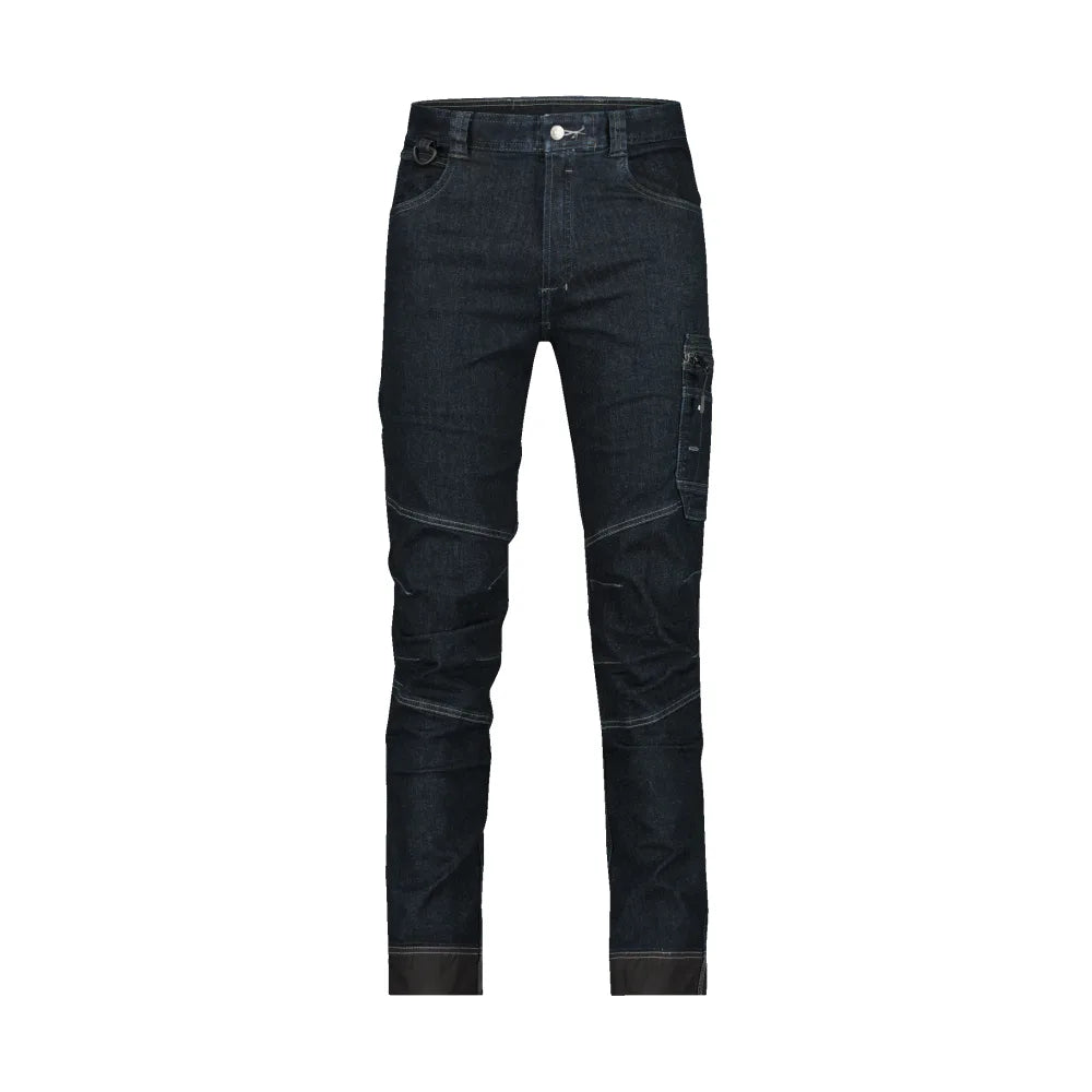 Dassy Osaka Stretch Werkjeans 350 G/M² Jeansblauw Zwart