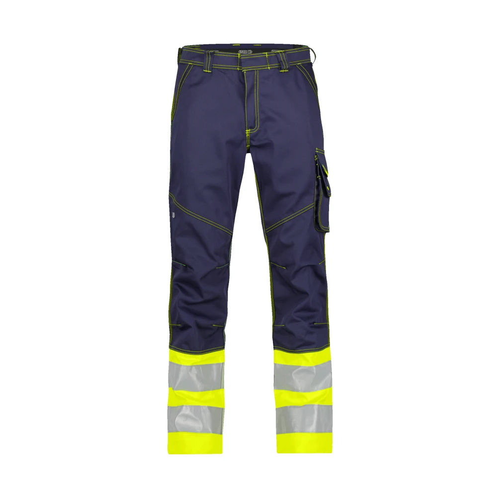 Dassy Phoenix Hogezichtbaarheidsbroek 300 G/M² Marineblauw Fluogeel