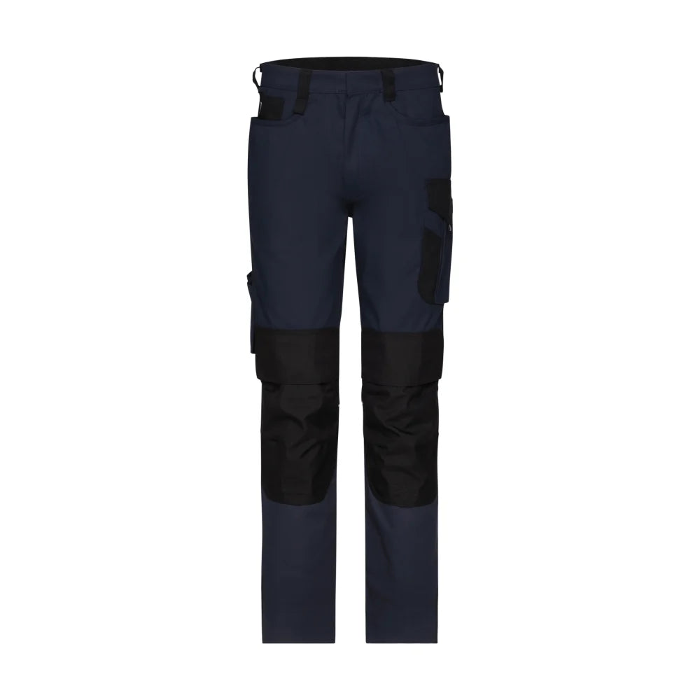 Dassy Ponti Werkbroek Met Kniezakken 245 G/M² Nachtblauw Zwart