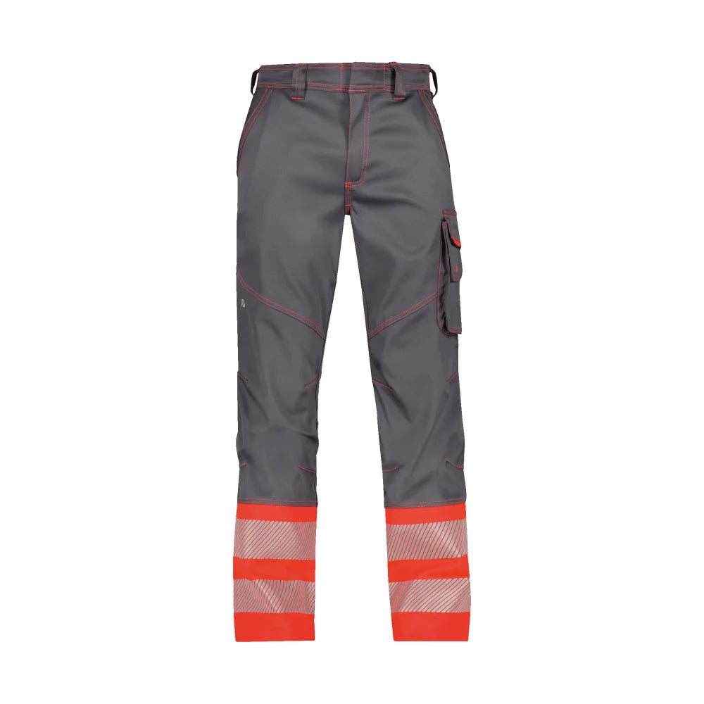 Dassy Princeton Stretch Hogezichtbaarheidsbroek 270 G/M² Cementgrijs Fluorood