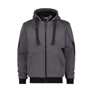 Dassy Pulse Sweatshirtjas 290 G/M² Antracietgrijs Zwart