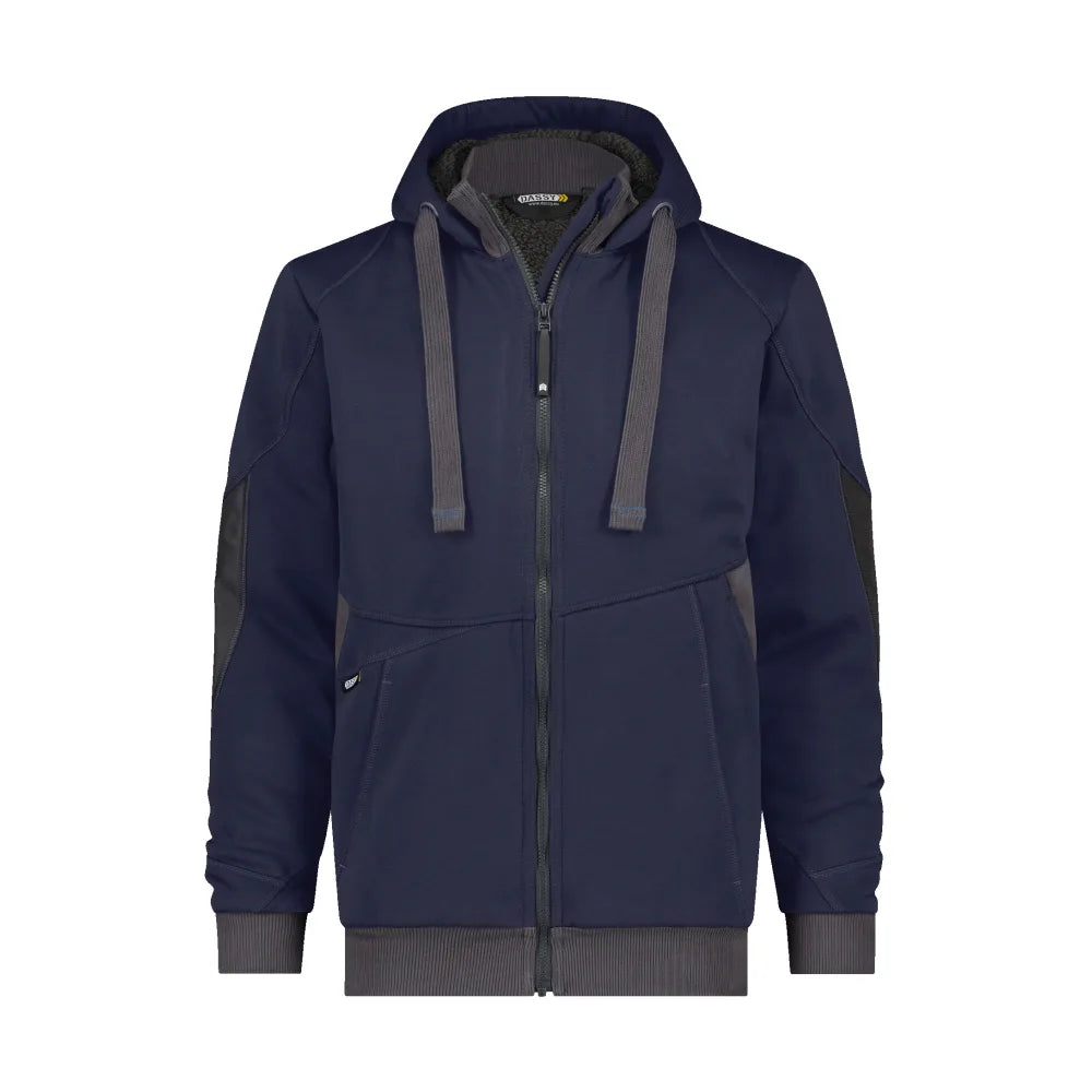 Dassy Pulse Sweatshirtjas 290 G/M² Nachtblauw Antracietgrijs