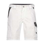 Dassy Roma Tweekleurige Werkshort 245 G/M² Wit Cementgrijs