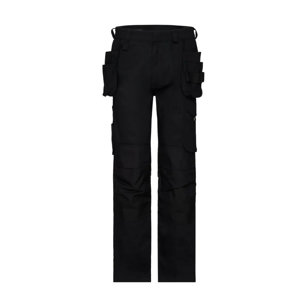 Dassy Rossi Flex Holsterzakkenbroek Met Stretch En Kniezakken 250 G/M² Zwart