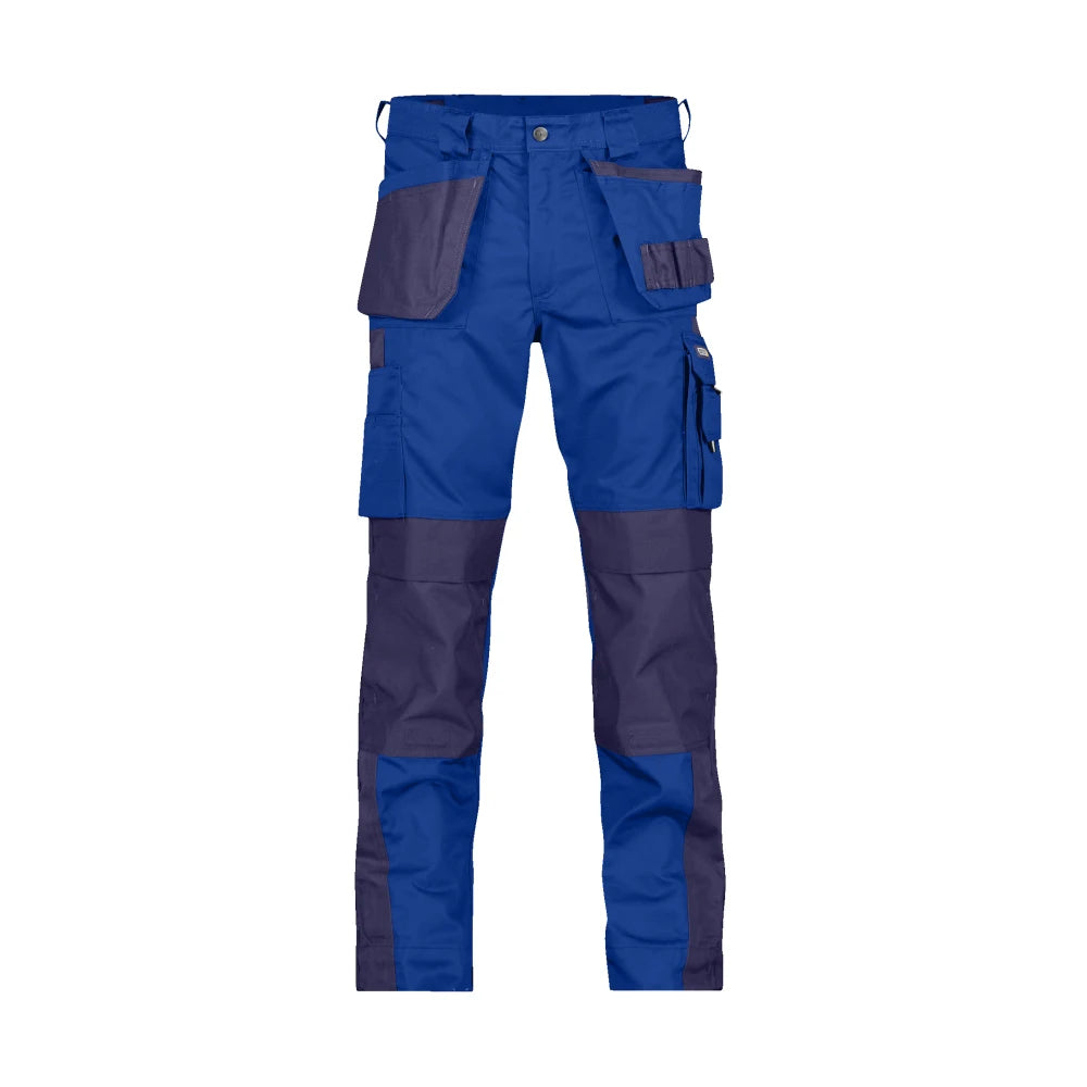Dassy Seattle Tweekleurige Holsterzakkenbroek Met Kniezakken 300 G/M² Korenblauw Marineblauw