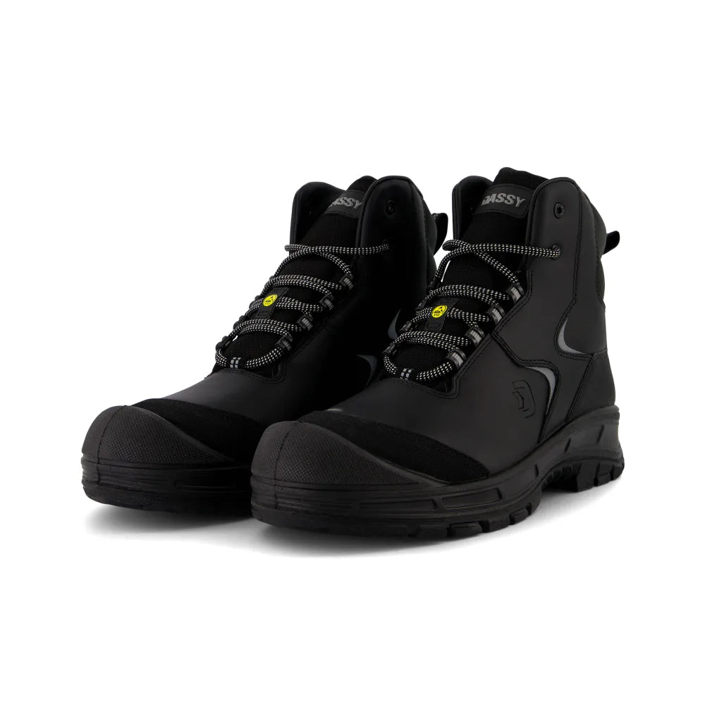 Dassy Seth S7S Hoge Veiligheidsschoenen Zwart