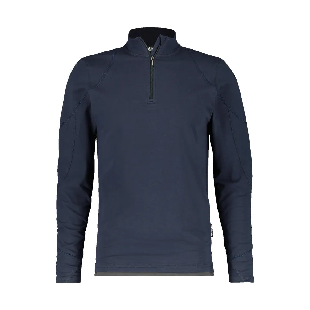 Dassy Sonic T-Shirt Met Lange Mouwen 220 G/M² Nachtblauw Antracietgrijs