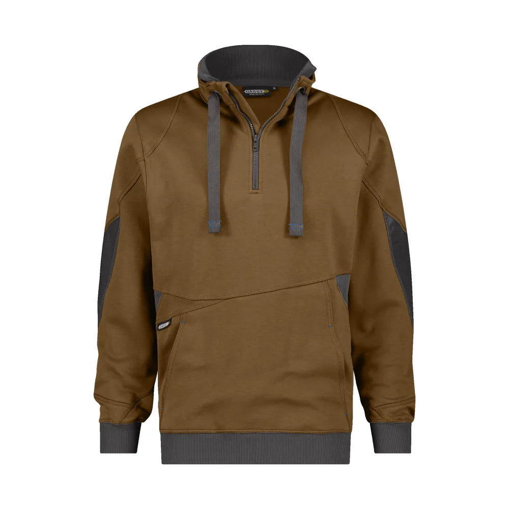 Dassy Stellar Sweater 290 G/M² Leembruin Antracietgrijs