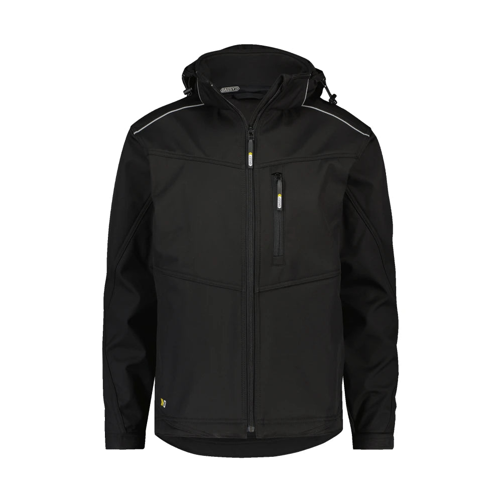 Dassy Tavira Softshelljas 280 G/M² Zwart