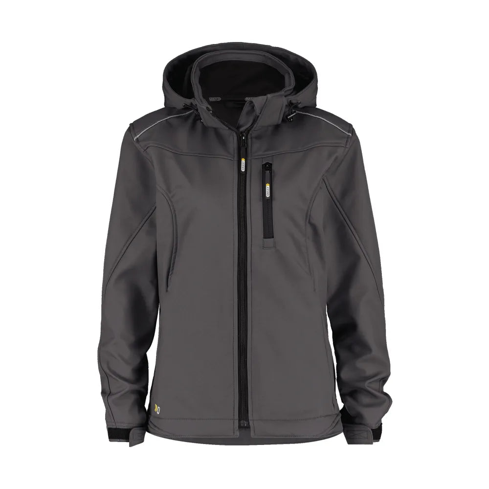 Dassy Tavira Women Softshelljas Voor Dames 280 G/M² Cementgrijs