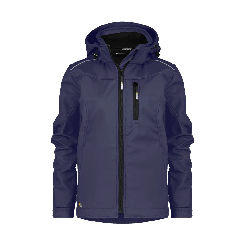 Dassy Tavira Women Softshelljas Voor Dames 280 G/M² Marineblauw