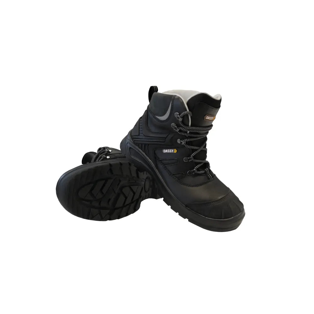 Dassy Thanos S3 Hoge Veiligheidsschoenen Zwart