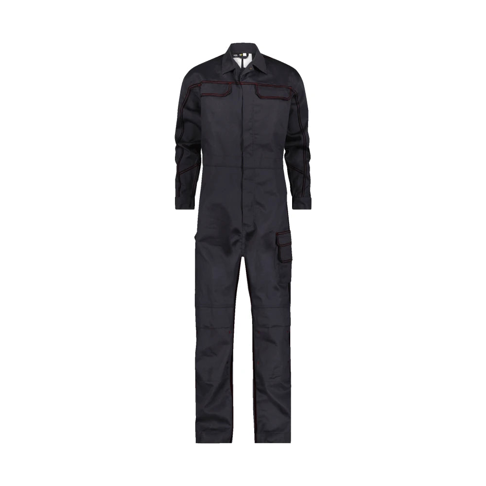 Dassy Toronto Vlamvertragende Overall Met Kniezakken 340 G/M² Zwart