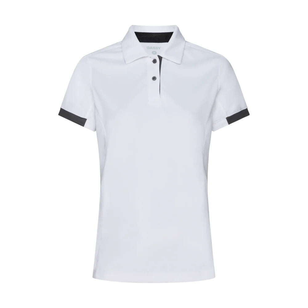 Dassy Traxion Next Women Polo Voor Dames 215 G/M² Wit Antracietgrijs