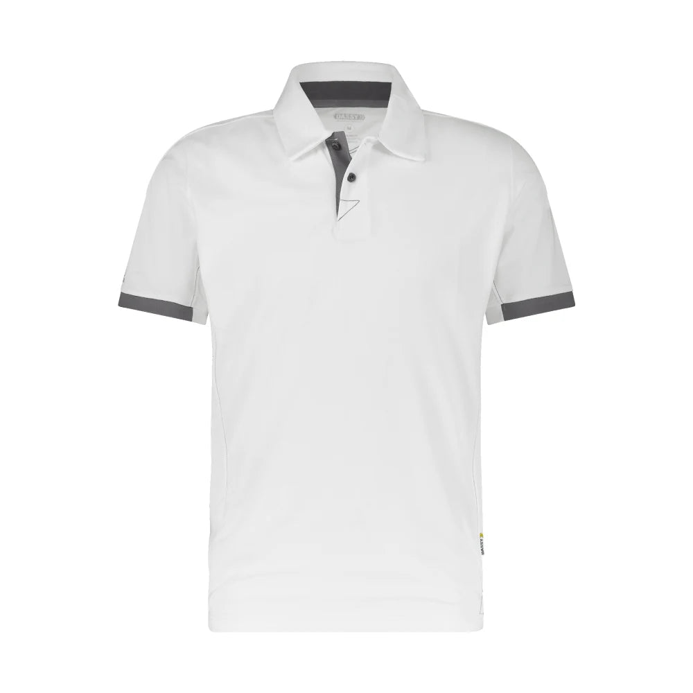 Dassy Traxion Polo 215 G/M² Wit Antracietgrijs