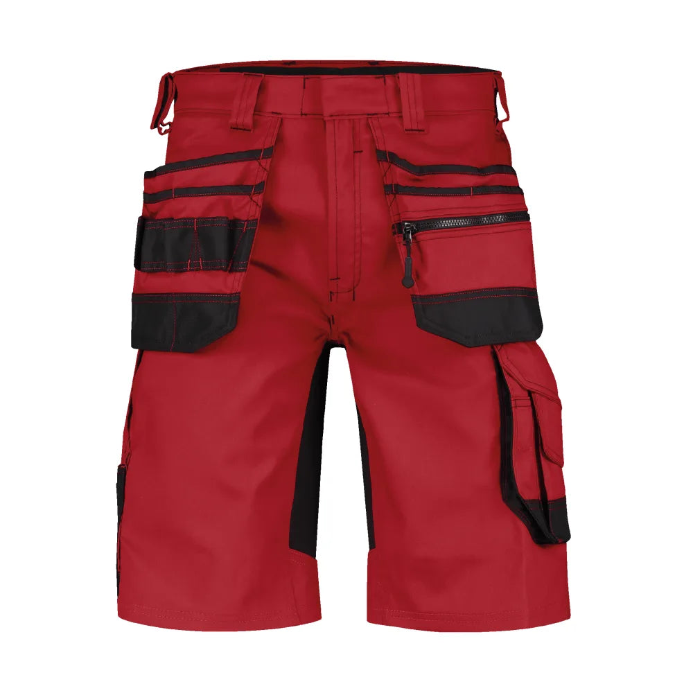 Dassy Trix Holsterzakkenshort Met Stretch 245 G/M² Rood Zwart