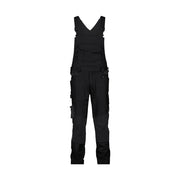 Dassy Tronix Next Bretelbroek Met Stretch En Kniezakken 245 G/M² Zwart