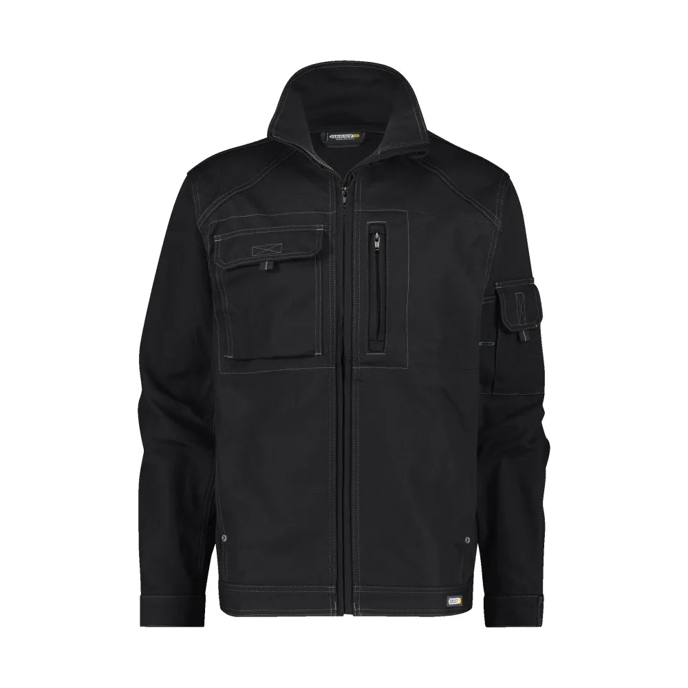 Dassy Tulsa Canvas Werkvest 340 G/M² Zwart