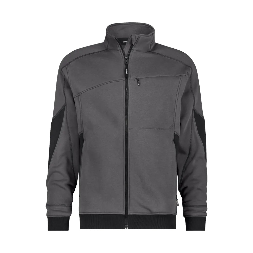Dassy Velox Next Sweater 290G/M² Antracietgrijs Zwart