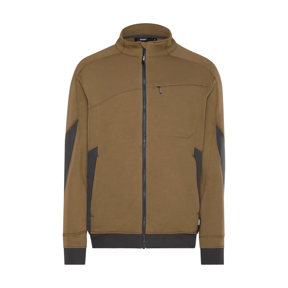 Dassy Velox Next Sweater 290G/M² Leembruin Antracietgrijs