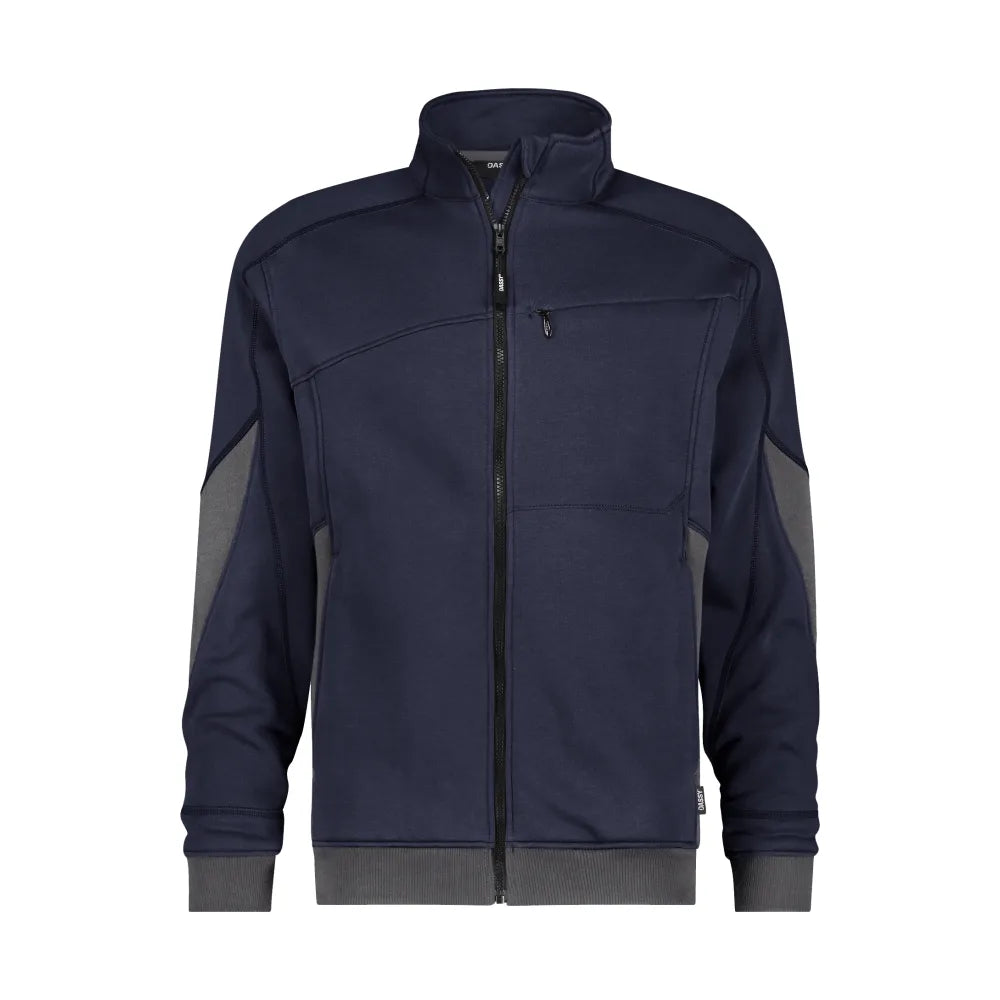 Dassy Velox Next Sweater 290G/M² Nachtblauw Antracietgrijs