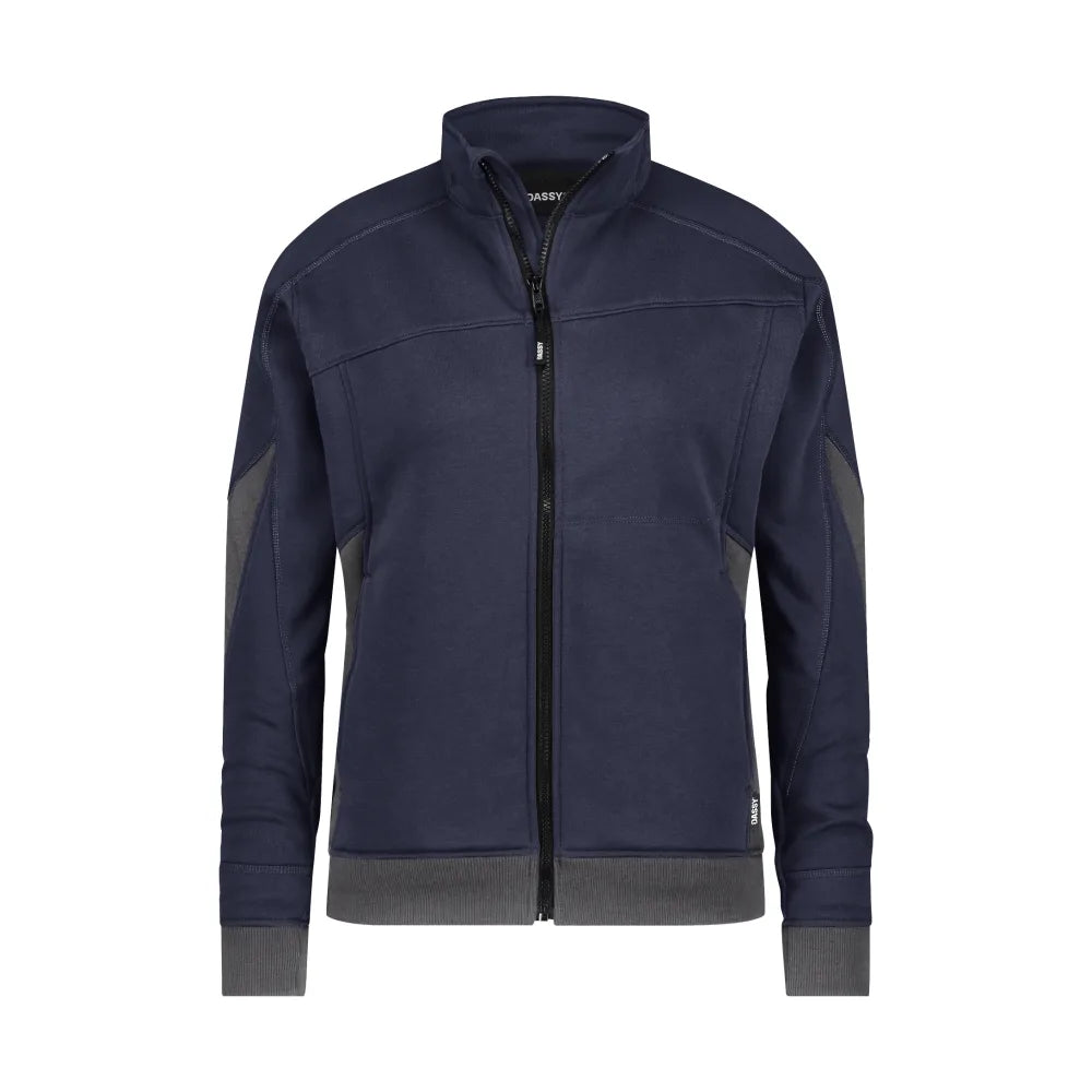Dassy Velox Next Women Sweater Voor Dames 290G/M² Nachtblauw Antracietgrijs