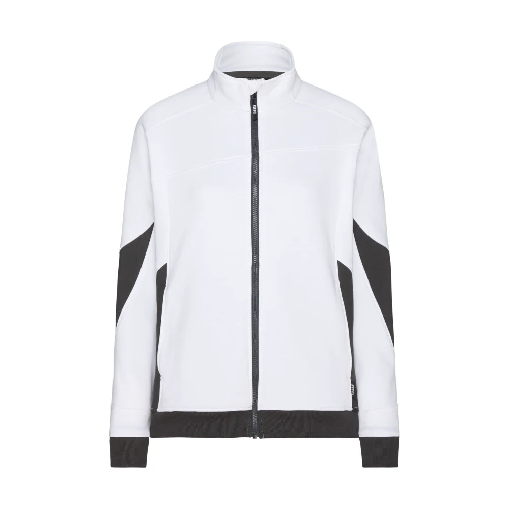 Dassy Velox Next Women Sweater Voor Dames 290G/M² Wit Antracietgrijs