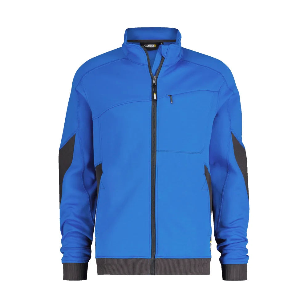 Dassy Velox Sweater 305 G/M² Azuurblauw Antracietgrijs