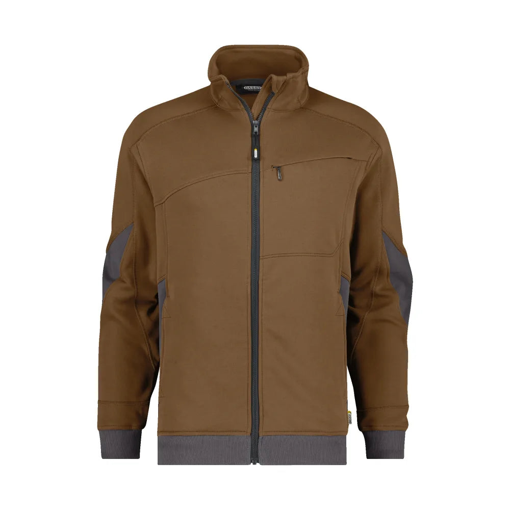 Dassy Velox Sweater 305 G/M² Leembruin Antracietgrijs