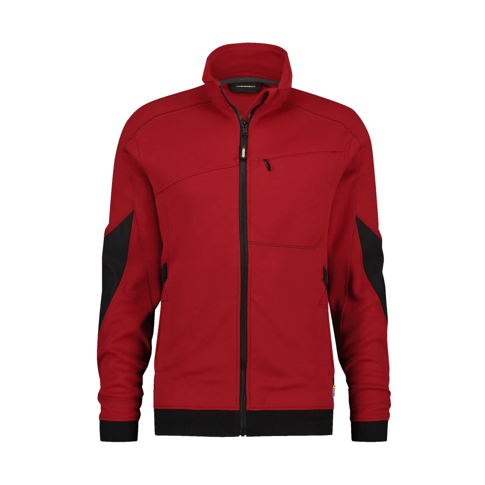 Dassy Velox Sweater 305 G/M² Rood Zwart