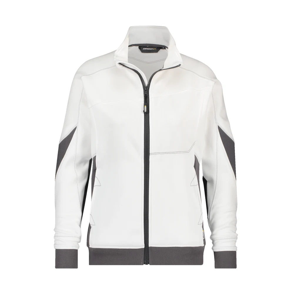 Dassy Velox Women Sweater Voor Dames 305 G/M² Wit Antracietgrijs