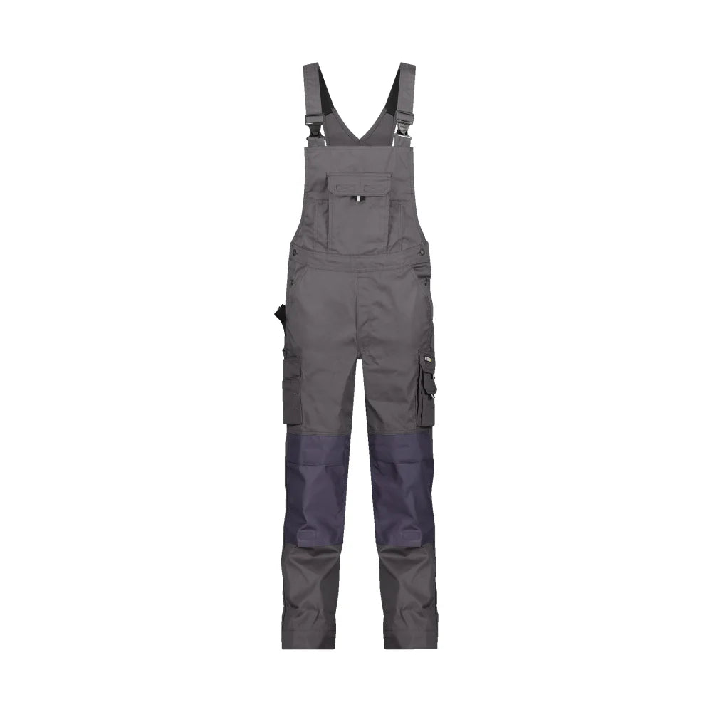 Dassy Ventura Katoen Bretelbroek Met Kniezakken 320 G/M² Cementgrijs