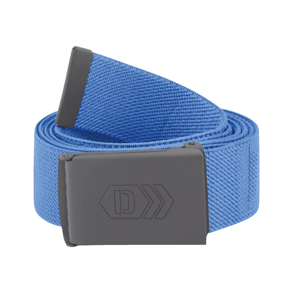 Dassy Xantus Stretchriem Met Bedrukking Azuurblauw