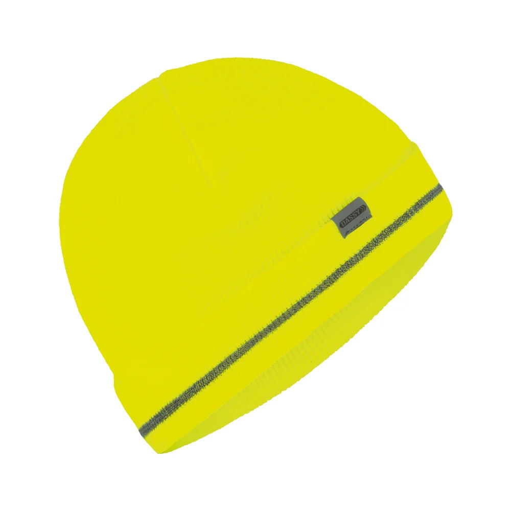 Dassy Xipe Gebreide Muts Fluogeel