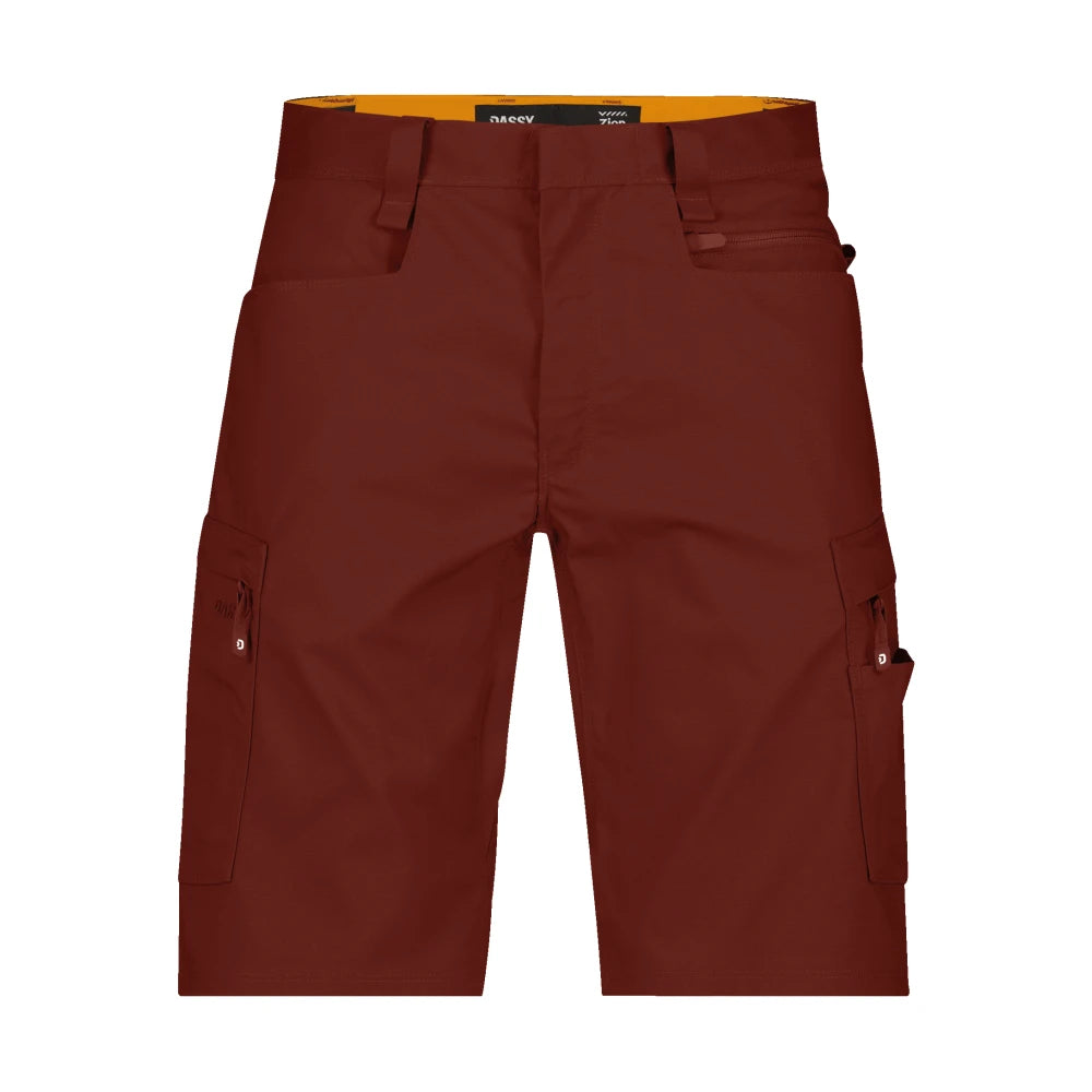 Dassy Zion Werkshort 250G/M² Baksteenrood