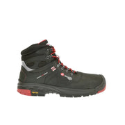 Sixton Tonale Zwart Rood S3 Werkschoenen