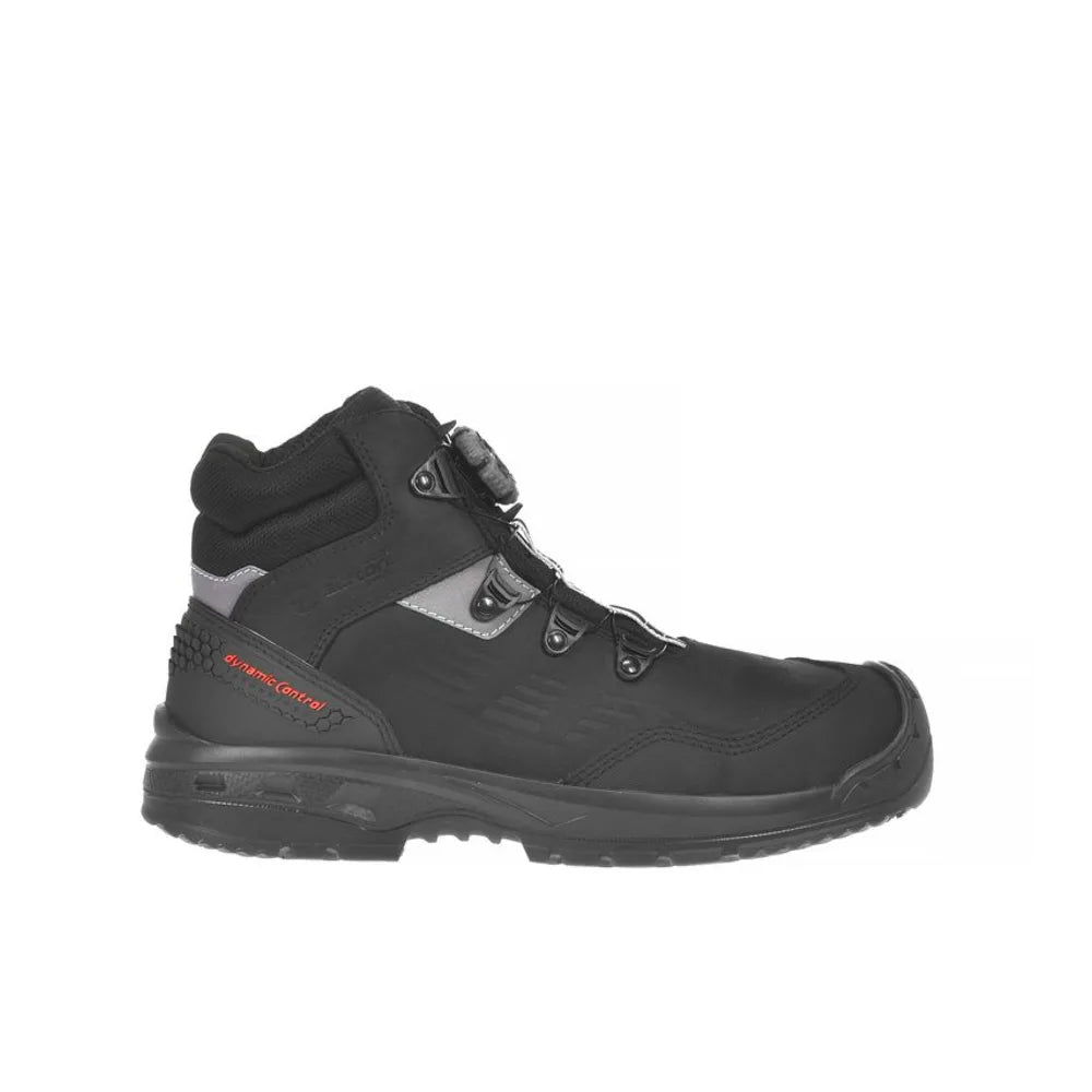 Sixton Sestriere Boa Zwart S3S Werkschoenen