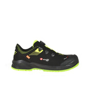 Sixton Forza Boa Zwart Geel S3 Werkschoenen