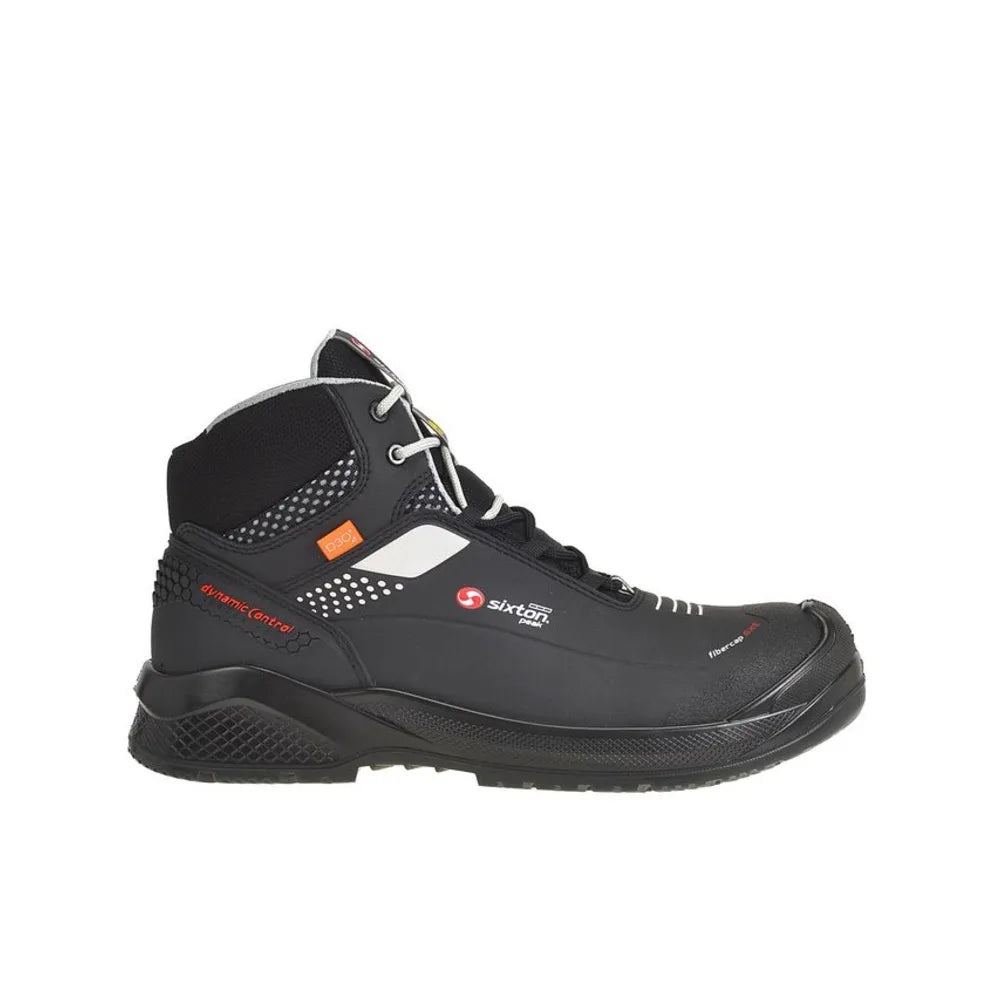 Sixton Muscle High Zwart Grijs S3 Werkschoenen