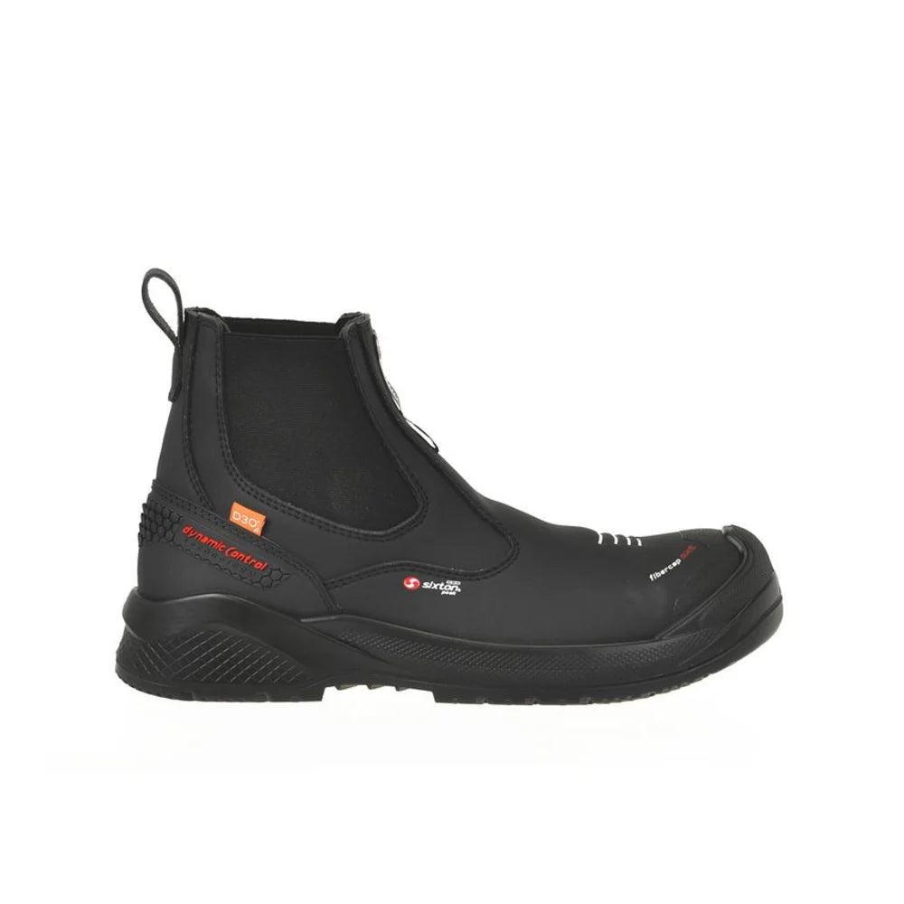 Sixton Forte Zwart Grijs S3 Werkschoenen