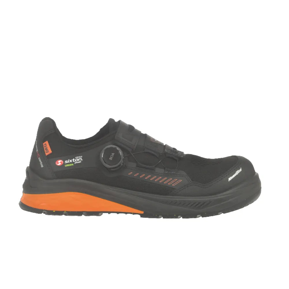 Sixton Takeback Boa Zwart Oranje S3S Werkschoenen