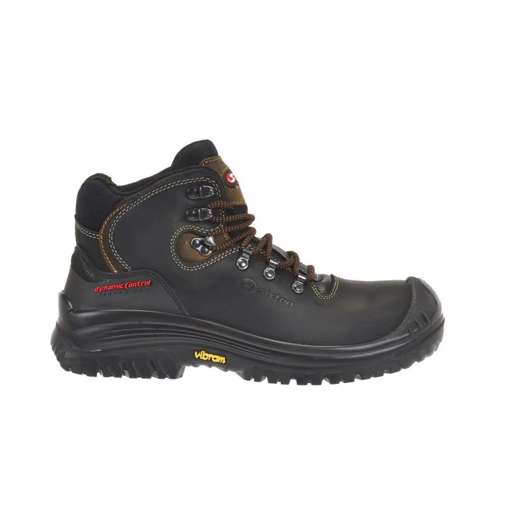 Sixton Stelvio Zwart Bruin S3 Werkschoenen