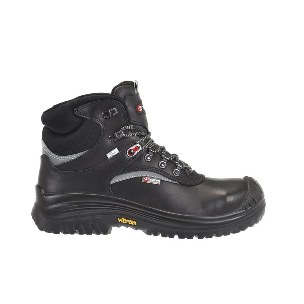 Sixton Eldorado Hdry Zwart Grijs S3 Werkschoenen