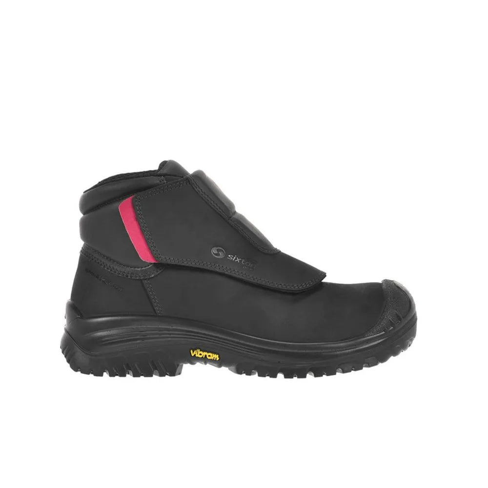 Sixton Weld 2 Zwart Rood S3 Lasschoenen