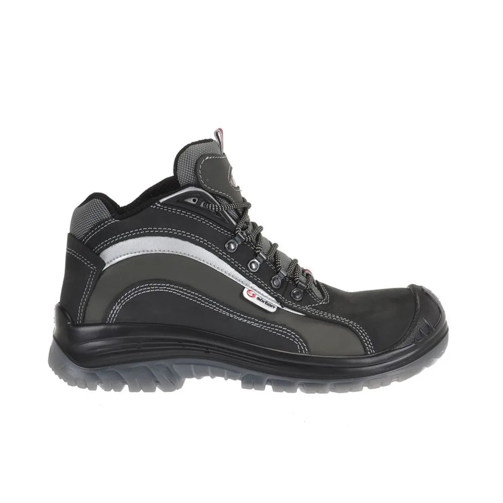 Sixton Adamello Zwart Grijs S3 Werkschoenen