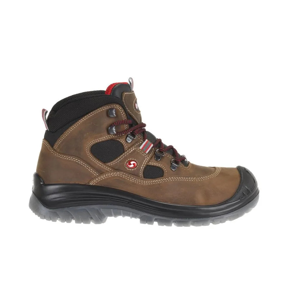Sixton Labrador Bruin Zwart S3 Werkschoenen